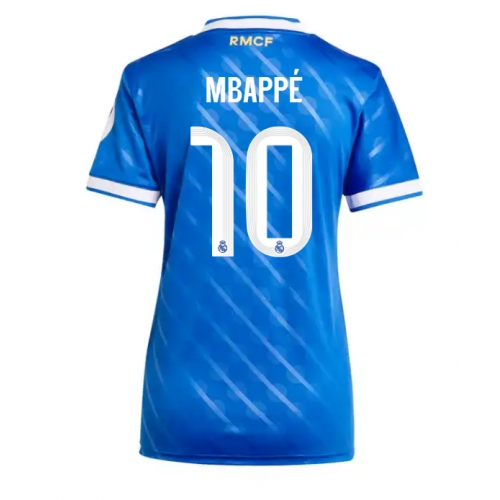 Billige Fotballdrakt Real Madrid Kylian Mbappe #10 Replika Tredjedrakt Dame 2025-26 Kortermet Billige Fotballdrakt Real Madrid Kylian Mbappe #10 Replika Tredjedrakt Dame 2025-26 Kortermet